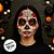 Tatuagem Temporária Para Pele - Hallowen - Caveira Mexicana  - 1 unidade - Rizzo - Imagem 3