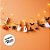Mini Pregador Decorativo De Hallowen Com Varal - Monstros - 10 unidades - Rizzo - Imagem 4