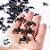 Enfeite Decorativo De Halloween - Mini Aranha - 2cm - 50 unidades - Rizzo - Imagem 2