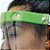 Protetor Facial - Modelo Face Shield - Verde - 1 unidade - Decorart - Rizzo - Imagem 1