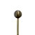 Palito Para Aromatizador - Bola Branco e Marrom Mesclado - 25cm - 1 unidade - Rizzo - Imagem 1