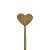Palito Para Aromatizador - Coração De Madeira - 25cm - 1 unidade - Rizzo - Imagem 1