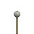 Palito Para Aromatizador - Bola Branca Envernizada - 25cm - 1 unidade - Rizzo - Imagem 1