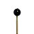 Palito Para Aromatizador - Bola Preta Envernizada - 25cm - 1 unidade - Rizzo - Imagem 1