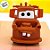 Mini Figura Colecionável - Tow Mate - Carros - 7cm - 1 unidade - Disney Original - Rizzo - Imagem 1