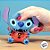 Brinquedo Squish Borracha - Stitch Alien - 7cm - 1 unidade - Disney Original - Rizzo - Imagem 1