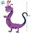 Mini Figura Colecionável - Randall Boggs - Monstros S.A - 5cm - 1 unidade - Disney Original - Rizzo - Imagem 3