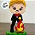 Boneco Noivinho Junina em Biscuit - Base Acrílica - 1 unidades - Rizzo - Imagem 2