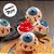 Forma Especial de Acetato - Globo Ocular Halloween - Cód 9868 - 3 unidades - BWB - Rizzo - Imagem 3