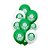 Balão de Festa Redondo Decorado 8" 20cm - Palmeiras - 20 unidades - Rizzo - Imagem 1