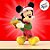 Enfeite de Natal - Mickey Mouse Lendo Livro - 7cm - 1 unidade - Disney Original - Rizzo - Imagem 1