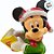 Enfeite de Natal - Mickey Mouse Lendo Livro - 7cm - 1 unidade - Disney Original - Rizzo - Imagem 2