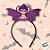 Tiara Halloween Angel Bruxinha - 1 unidade - Disney Original - Rizzo - Imagem 1