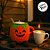 Caneca de Pelucia de Abóbora - Laranja - 17cm  - 1 unidade - Rizzo - Imagem 7
