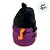 Gato de Pelúcia Saquinho "Trick or Treat" - Preto/Roxo - 20cm - 1 unidade - Rizzo - Imagem 3