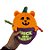 Abóbora de Pelúcia  Saquinho "Trick or Treat" - Roxo/Laranja - 20cm  - 1 unidade - Rizzo - Imagem 7