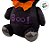 Gato de Pelúcia com Gravata "Boo!" - Preto - 20cm  - 1 unidade - Rizzo - Imagem 5
