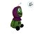 Zumbi de Pelúcia com Touca "Boo!" - Verde/Roxo - 20cm  - 1 unidade - Rizzo - Imagem 3