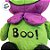 Zumbi de Pelúcia com Touca "Boo!" - Verde/Roxo - 20cm  - 1 unidade - Rizzo - Imagem 6