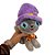 Gato de Pelúcia com Chapéu de Bruxa - Cinza- 25cm  - 1 unidade - Rizzo - Imagem 8