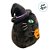 Gato de Pelúcia com Abóbora - Preto - 21cm  - 1 unidade - Rizzo - Imagem 4