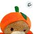 Urso de Pelúcia com Roupa de Abóbora - Laranja - 25cm  - 1 unidade - Rizzo - Imagem 6