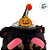 Pelucia de Halloween - Feisty Pets Gato Cranky Cathy - Movimento Manual - 30cm - 1 unidade - Rizzo - Imagem 4