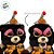 Pelucia de Halloween - Feisty Pets Gato Cranky Cathy - Movimento Manual - 30cm - 1 unidade - Rizzo - Imagem 6