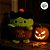 Gato zumbi de Pelúcia saquinho "Trick or Treat" - Verde/Marrom - 20cm  - 1 unidade - Rizzo - Imagem 7