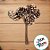 Pick Decorativo - Pinha Marrom - 7x10cm - 1 unidades - Cromus - Rizzo - Imagem 2