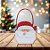 Bolsinha de Natal Papai Noel - 11x12x5cm - 1 unidades - Cromus - Rizzo - Imagem 1