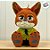 Pelúcia Nick Big Feet - Zootopia - 30cm - 1 unidade - Disney Original - Rizzo - Imagem 1
