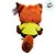 Pelúcia Nick Big Feet - Zootopia - 30cm - 1 unidade - Disney Original - Rizzo - Imagem 6