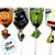 Pirulito Halloween  Display  - Sabores Chocolate, Laranja, Leite e Maçã - 450g - 30 unidades - Royal Toys - Rizzo - Imagem 2