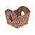 Cestinha Para Doces - Bolinhas Colors - 7x7x8cm - 10 unidades - Cromus - Rizzo - Imagem 1