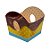 Cestinha Para Doces - Caymmi - 7x8x7cm - 10 unidades - Cromus - Rizzo - Imagem 1