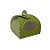 Caixa Para Doces Lembrancinha Tipo Valise - Poa e Listras Verde - 3,5x3,5cm - 24 unidades - Cromus - Rizzo - Imagem 1