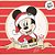 Guardanapo de Papel - Mickey de Natal - 32,5x32,5cm - 20 unidades - Disney Original - Rizzo - Imagem 2