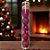 Bola de Natal em Tubo - Rosa - Lisa, Matte e Glitter - 4cm - 6 unidades - Cromus - Rizzo - Imagem 1