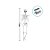 Enfeite Decorativo de Halloween Com Luz e Som - Esqueleto Thor - 160cm  - 1 unidade - Cromus - Rizzo - Imagem 3