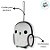 Enfeite para Pendurar - Edwiges - Harry Potter - 11cm - 1 unidade - Cromus - Rizzo - Imagem 2