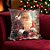 Almofada de Natal - Papai Noel com Presentes - 43x43cm - 1 unidades - Rizzo - Imagem 1