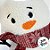 Almofada de Natal - Boneco de Neve - 30x46cm - 1 unidades - Rizzo - Imagem 5