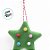 Enfeite Para Pendurar De Natal - Estrela Com Bolas - Verde - 10cm - 1 unidade - Cromus - Rizzo - Imagem 2