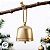 Enfeite Para Pendurar De Natal - Sino Quadrado Dourado - 15cm - 1 unidade - Cromus - Rizzo - Imagem 5