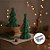 Mini Árvore De Natal Com Estrela - Camurça Verde - 18,5cm - 1 unidade - Cromus - Rizzo - Imagem 4