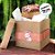 Caixa Cubo Para Panetone e Presente - GG 12x12x12cm - Branco - 10 unidades - Assk - Rizzo - Imagem 3