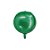 Balão de Festa Metalizado 22" 56cm - Órbita 4D Verde - 1 unidade - Partiufesta  - Rizzo - Imagem 1