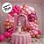 Balão de Festa Metalizado 18" 46cm - Órbita 4D Pink - 1 unidade - Partiufesta  - Rizzo - Imagem 3