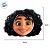 Aplique Imp EVA Relevo - Encanto - 5 unidades - Disney Original - Rizzo - Imagem 4